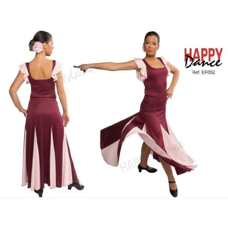 FALDA FLAMENCO COLOR EF052