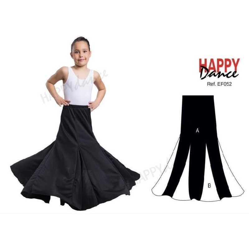 FALDA FLAMENCO COLOR EF052