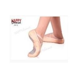 ZAPATILLAS BALLET PIEL SUELA PARTIDA HAPPYDANCE 2